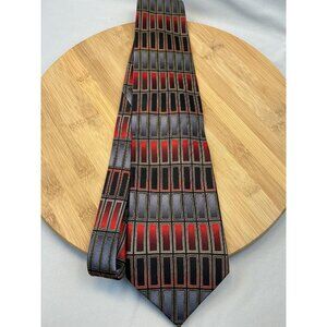 Giorgio Brutini 100% Men's Silk Tie Multi Color 60" Long